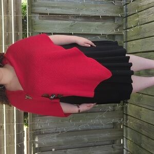 Red Multipurpose Scarf